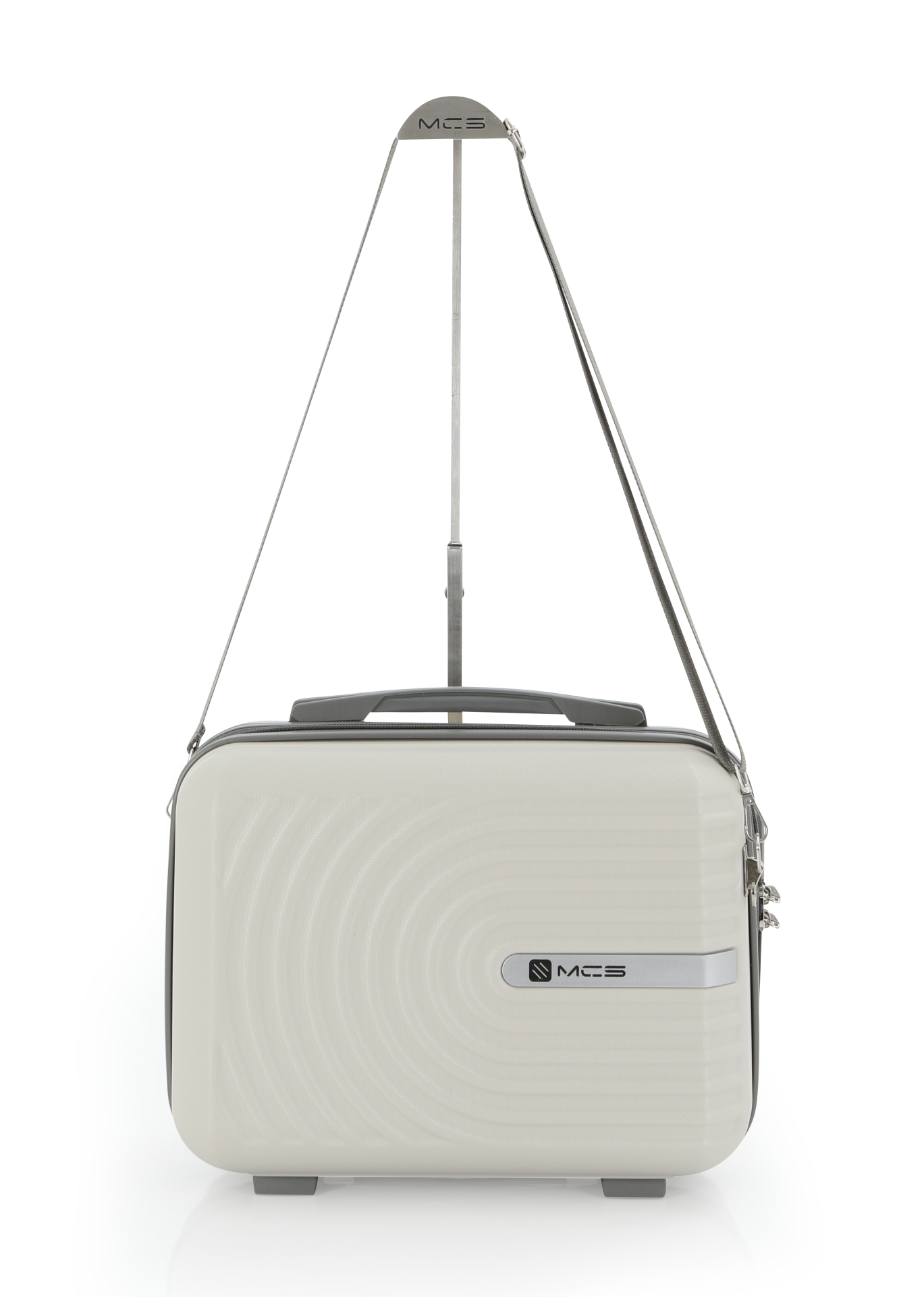 Mçs Abs Makyaj Çantası OLM374 Kemik-Gri