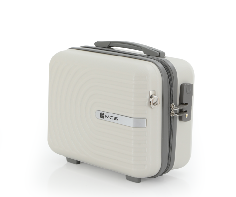 Mçs Abs Makyaj Çantası OLM374 Kemik-Gri