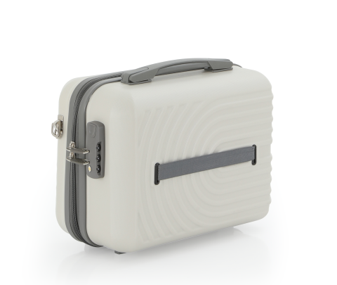 Mçs Abs Makyaj Çantası OLM374 Kemik-Gri