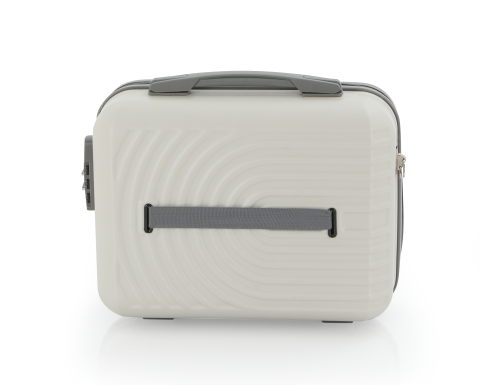 Mçs Abs Makyaj Çantası OLM374 Kemik-Gri