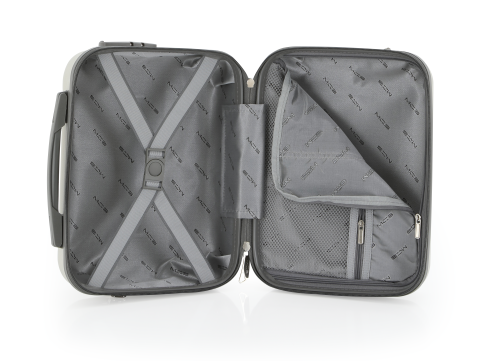 Mçs Abs Makyaj Çantası OLM374 Kemik-Gri