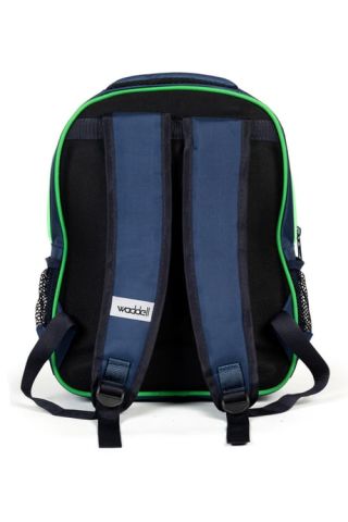 Karakterli Beslenmeli Ilkokul Sırt Çantası Yeşil