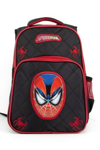 Karakterli İlköğretim Sırt Çantası Ve Beslenme Çantası Bordo