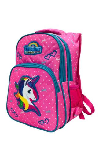 Karakterli İlköğretim Sırt Çantası Ve Beslenme Çantası Pembe