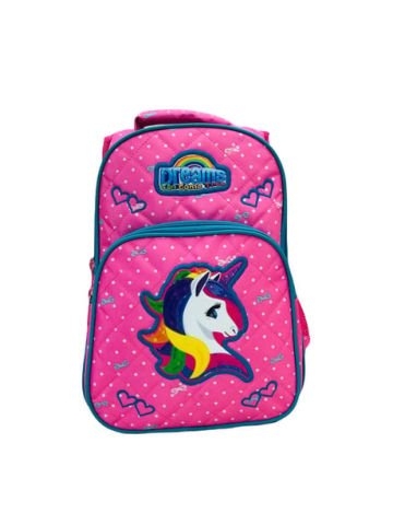 Karakterli İlköğretim Sırt Çantası Ve Beslenme Çantası Pembe