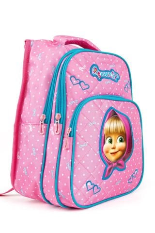 Karakterli İlköğretim Sırt Çantası Ve Beslenme Çantası Pudra