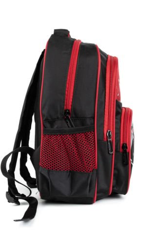 Karakterli Beslenmeli Ilkokul Sırt Çantası Açık Kırmızı