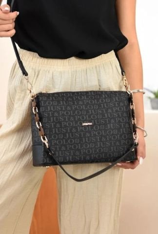 Just Polo Kadın Zincir Detaylı El ve Omuz Çantası