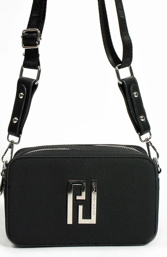 Just Polo Kadın Ayarlanabilir Askılı Mini Kutu Model El Çanta Omuz Çantası Siyah