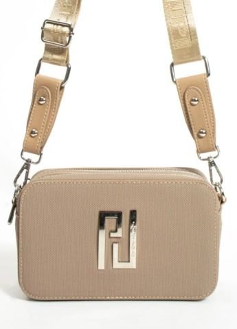 Just Polo Kadın Ayarlanabilir Askılı Mini Kutu Model El Çanta Omuz Çantası Vizon