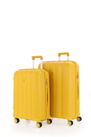 Mçs Üçlü Polipropilen Valiz Seti OLM305 Sarı