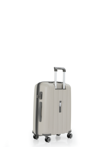 Mçs Üçlü Polipropilen Valiz Seti OLM305 Kemik-Gri