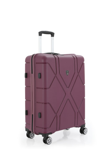 Mçs Polipropilen Valiz 65 CM OLM375 Mürdüm