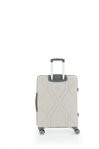 Mçs Polipropilen Valiz 65 CM OLM375 Kemik-Gri