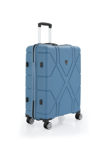 Mçs Polipropilen Valiz 65 CM OLM375 Sky Blue