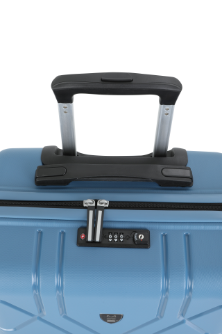 Mçs Polipropilen Valiz 65 CM OLM375 Sky Blue