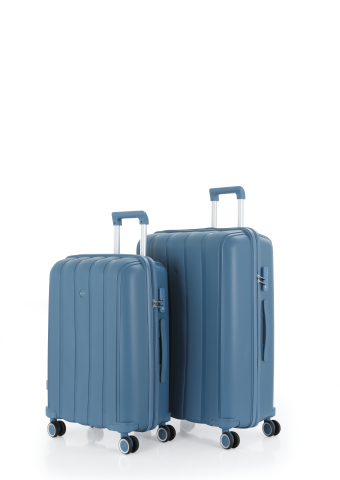 Mçs Üçlü Polipropilen Valiz Seti OLM305 Sky Blue