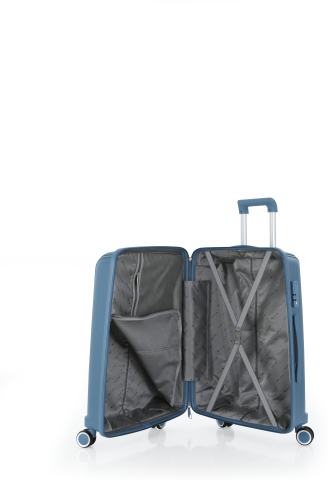 Mçs Üçlü Polipropilen Valiz Seti OLM305 Sky Blue