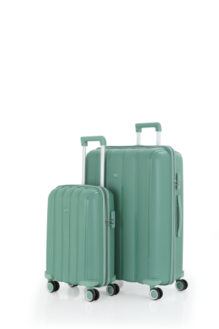 Mçs Üçlü Polipropilen Valiz Seti OLM305 Su Yeşili