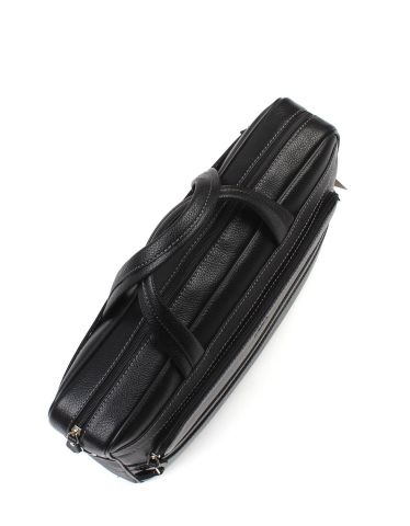 Deri Evrak Çantası OLM247 Siyah - Flotter Deri