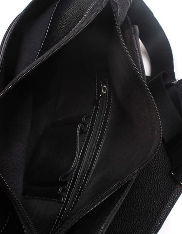 Deri Omuzdan Askılı Çanta OLM230 Siyah - Flotter Deri