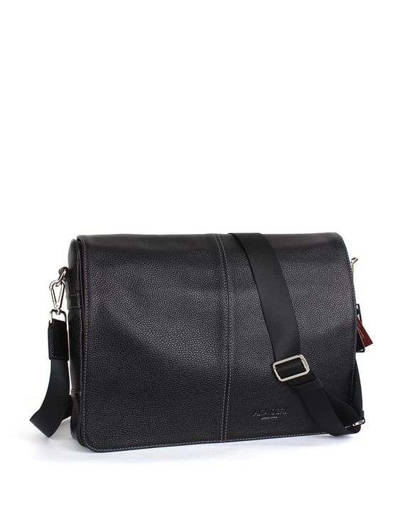 Deri Omuzdan Askılı Çanta OLM230 Siyah - Flotter Deri