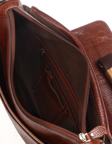 Deri Omuzdan Askılı Çanta OLM230 Taba - Flotter Deri