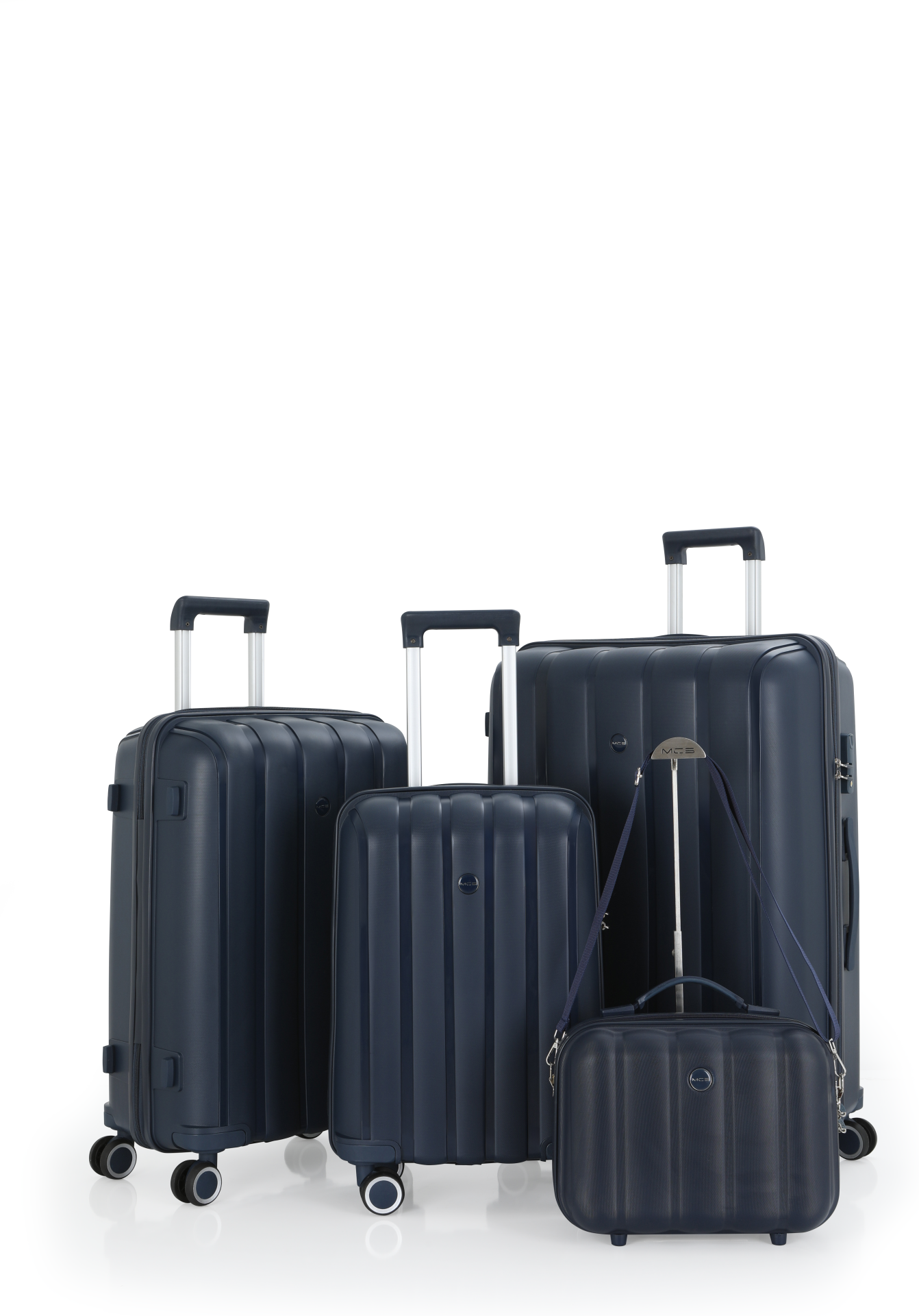 Mçs Polipropilen 4'lü Valiz Seti OLM305 Lacivert