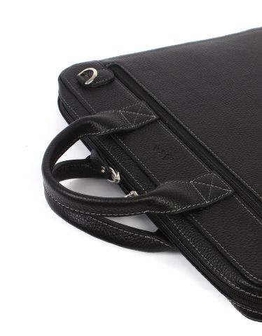 Deri Evrak Çantası OLM239 Siyah - Flotter Deri