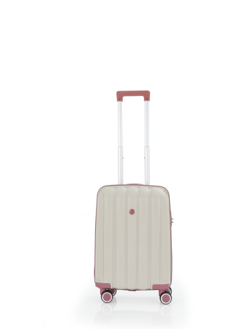 Mçs Polipropilen 4'lü Valiz Seti OLM305 Kemik-Koyu Pudra