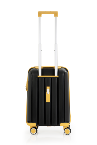 Mçs Polipropilen Valiz 55 CM OLM305 Siyah-Sarı