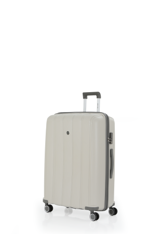 Mçs Polipropilen Valiz 75CM OLM305 Kemik-Gri