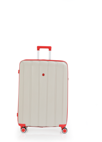 Mçs Polipropilen Valiz 75CM OLM305 Kemik-Mercan