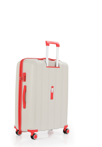 Mçs Polipropilen Valiz 75CM OLM305 Kemik-Mercan