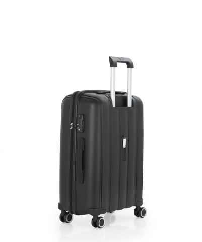 Mçs Polipropilen Valiz 65 CM OLM305 Siyah