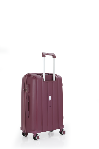 Mçs Polipropilen Valiz 65 CM OLM305 Mürdüm