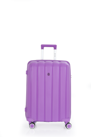 Mçs Polipropilen Valiz 65 CM OLM305 Mor