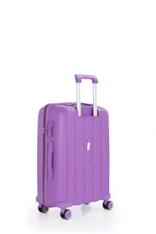 Mçs Polipropilen Valiz 65 CM OLM305 Mor