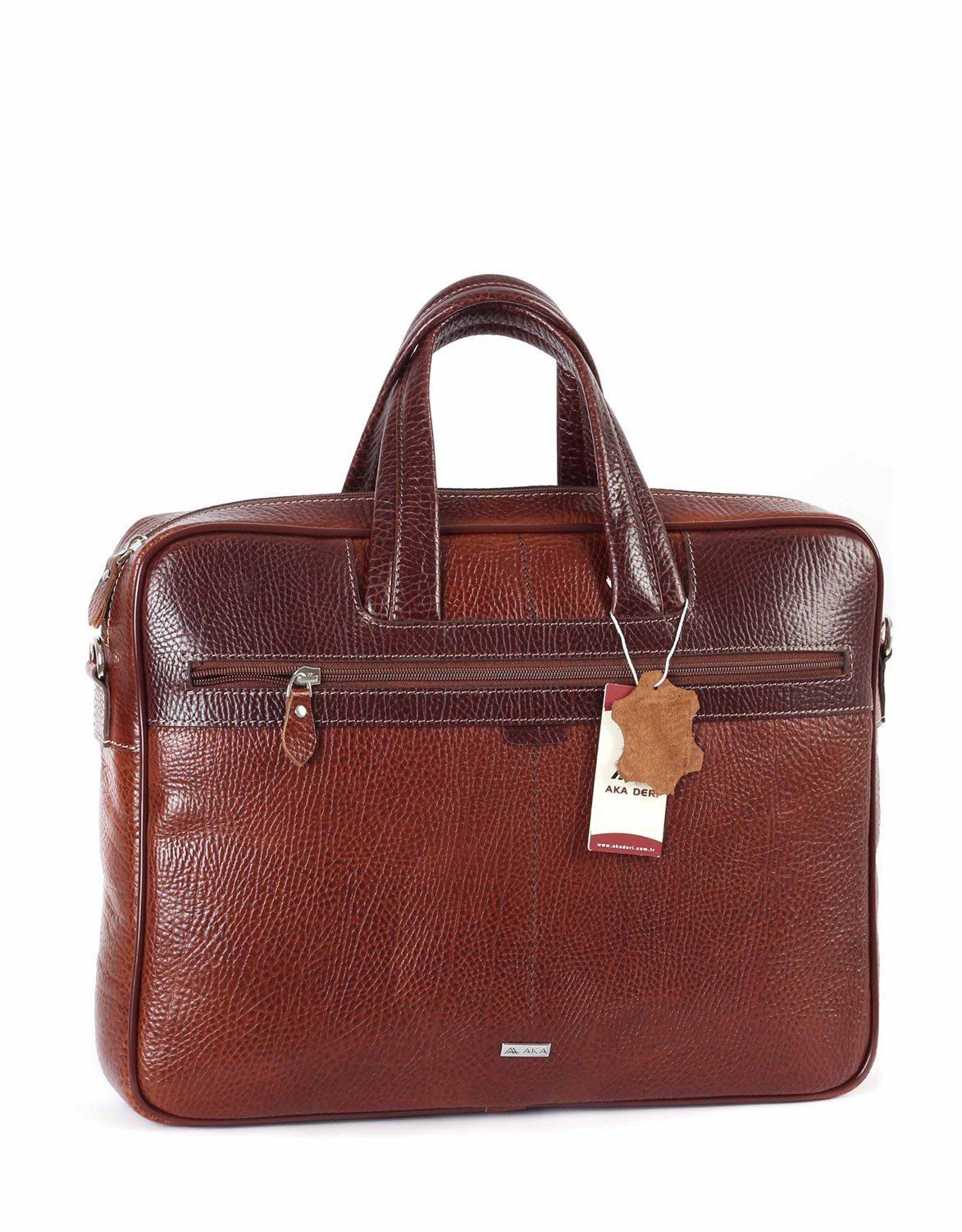 Deri Laptop Evrak Çantası OLM253