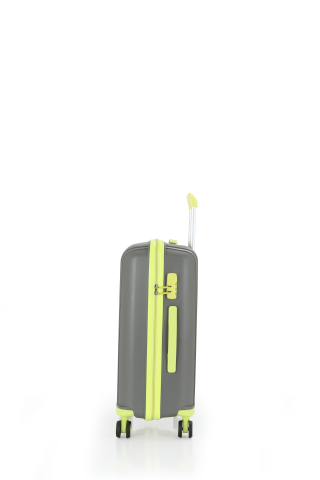 Mçs Polipropilen Valiz 65 CM OLM305 Gri-Açık Sarı