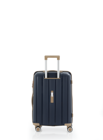 Mçs Polipropilen Valiz 65 CM OLM305 Lacivert-Şampanya