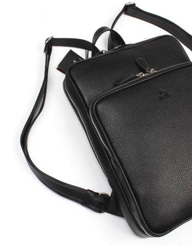 Deri Sırt Çantası OLM905 Siyah