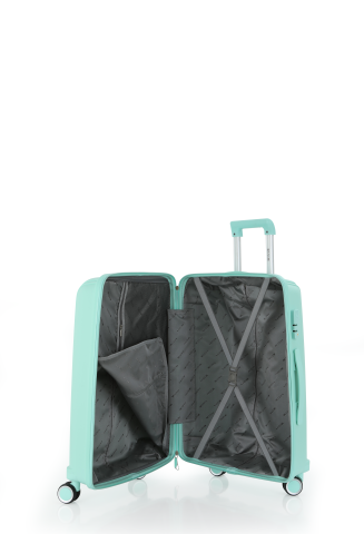 Mçs Polipropilen 2'li Valiz Seti Kabin & Makyaj OLM305 Mint Yeşili