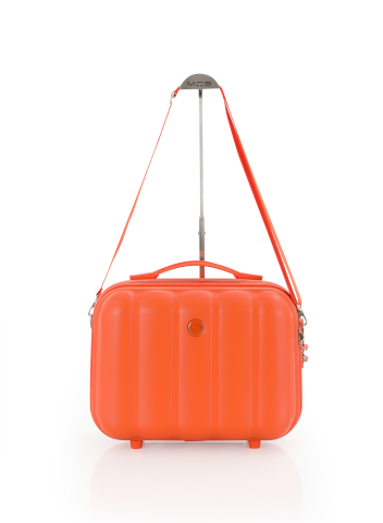 Mçs Polipropilen 2'li Valiz Seti Kabin & Makyaj OLM305 Portakal