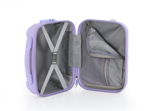 Mçs Polipropilen 2'li Valiz Seti Kabin & Makyaj OLM305 Lila