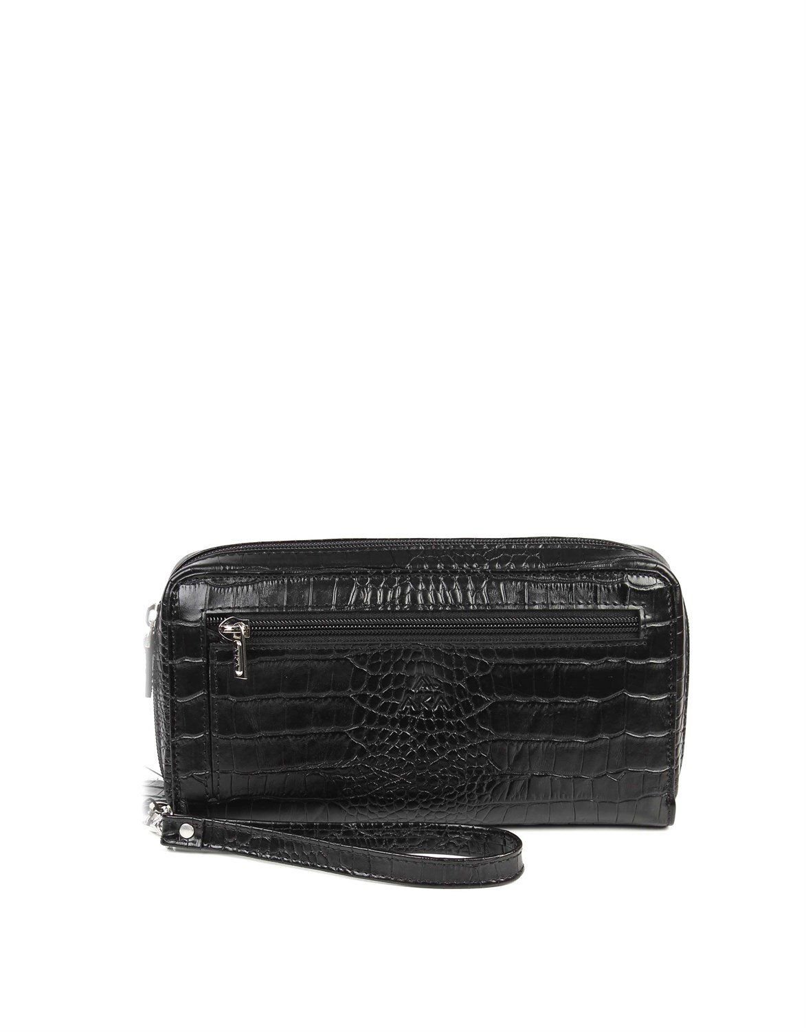 Deri Siyah El Çantası OLM334