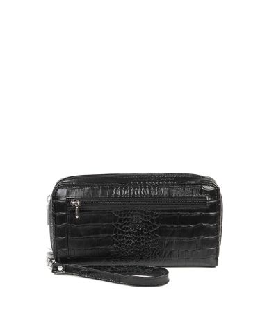 Deri Siyah El Çantası OLM334