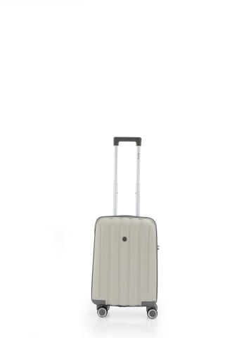 Mçs Polipropilen 2'li Valiz Seti Kabin & Makyaj OLM305 Kemik-Gri