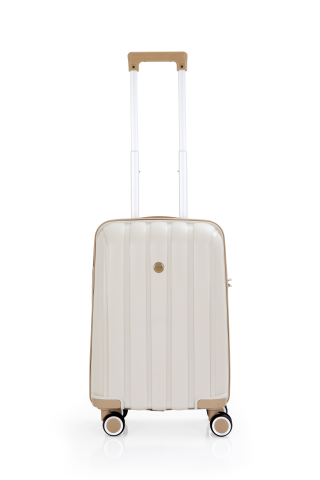 Mçs Polipropilen 2'li Valiz Seti Kabin & Makyaj OLM305 Kemik-Şampanya