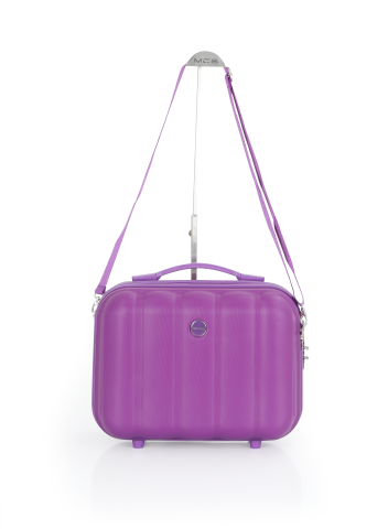 Mçs Polipropilen 2'li Valiz Seti Orta & Makyaj OLM305 Mor